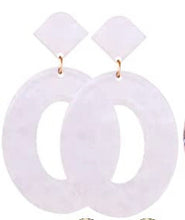 Load image into Gallery viewer, Large Acrylic Earrings

