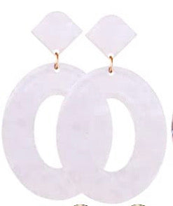 Large Acrylic Earrings