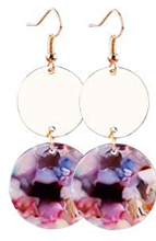 Load image into Gallery viewer, Circle Acrylic Earrings

